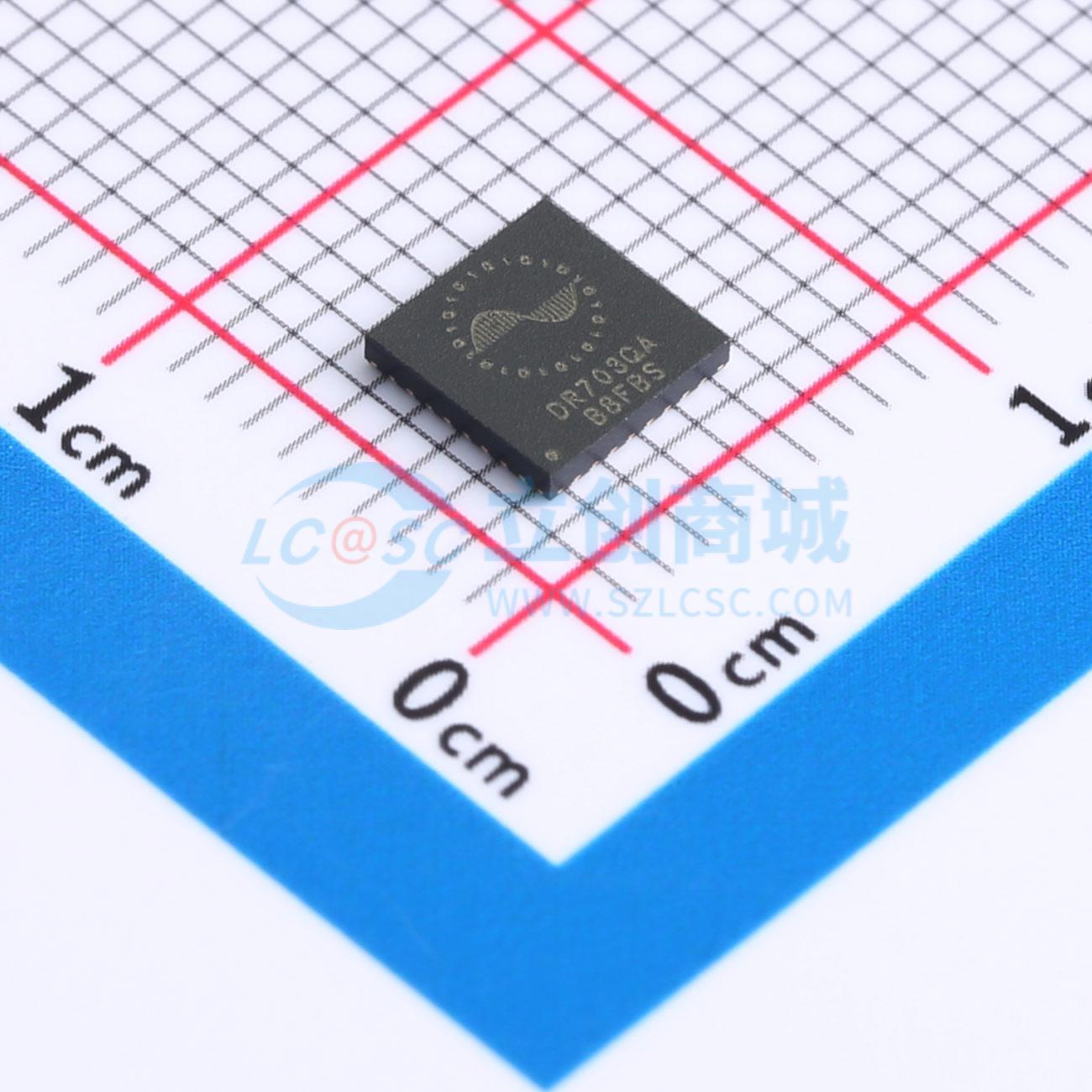 点击查看大图 DR703QAQFN32实物图