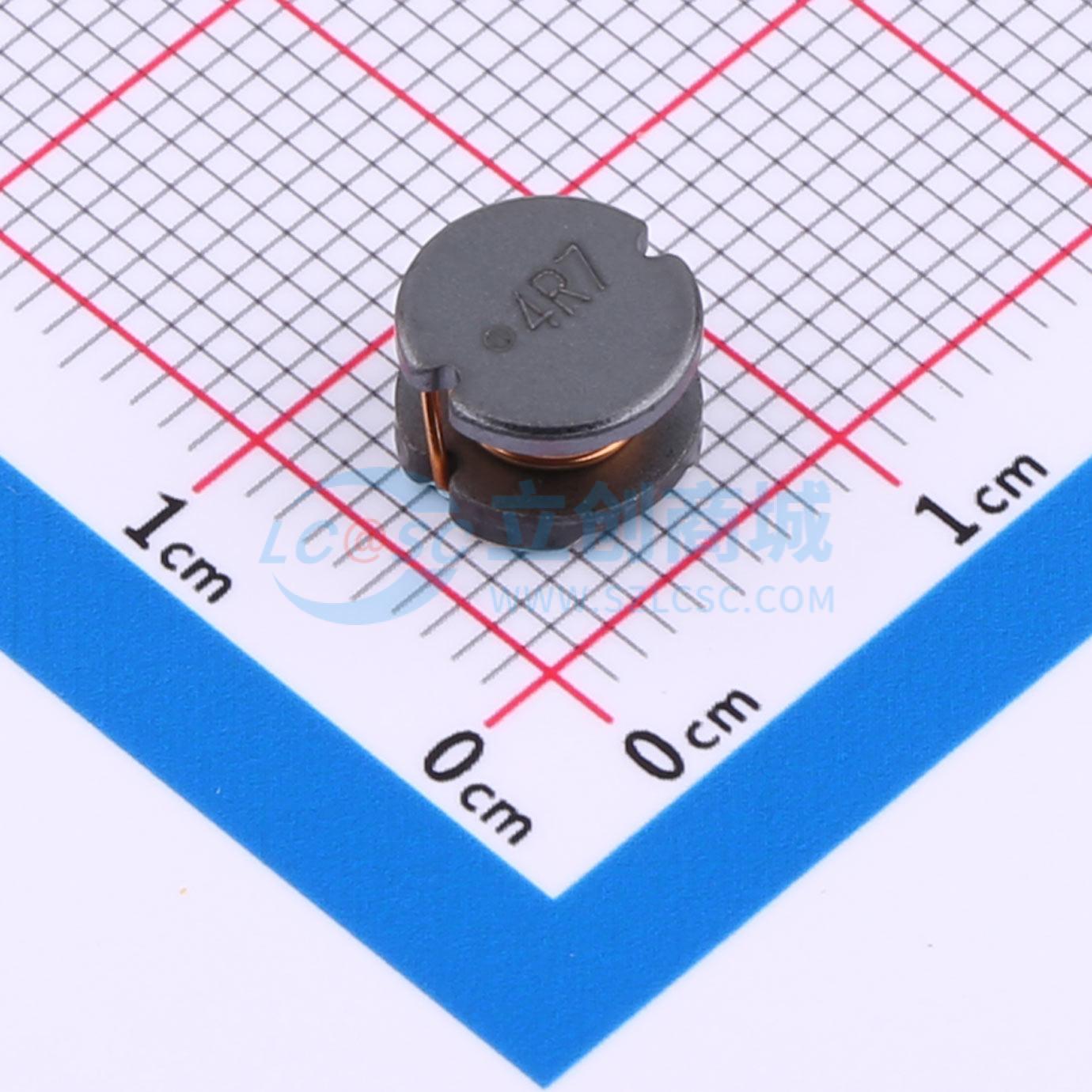 点击查看大图 SDR0805-4R7ML实物图