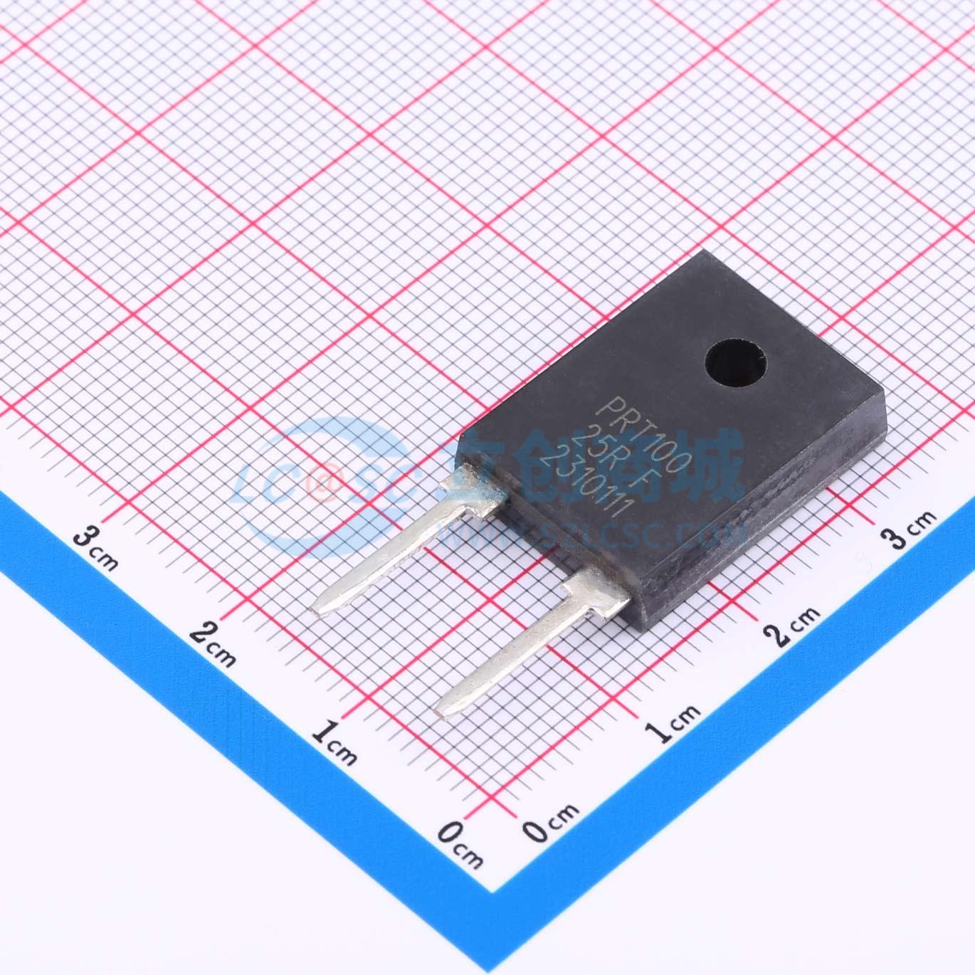 点击查看大图 To-247-100W-25R-1%实物图