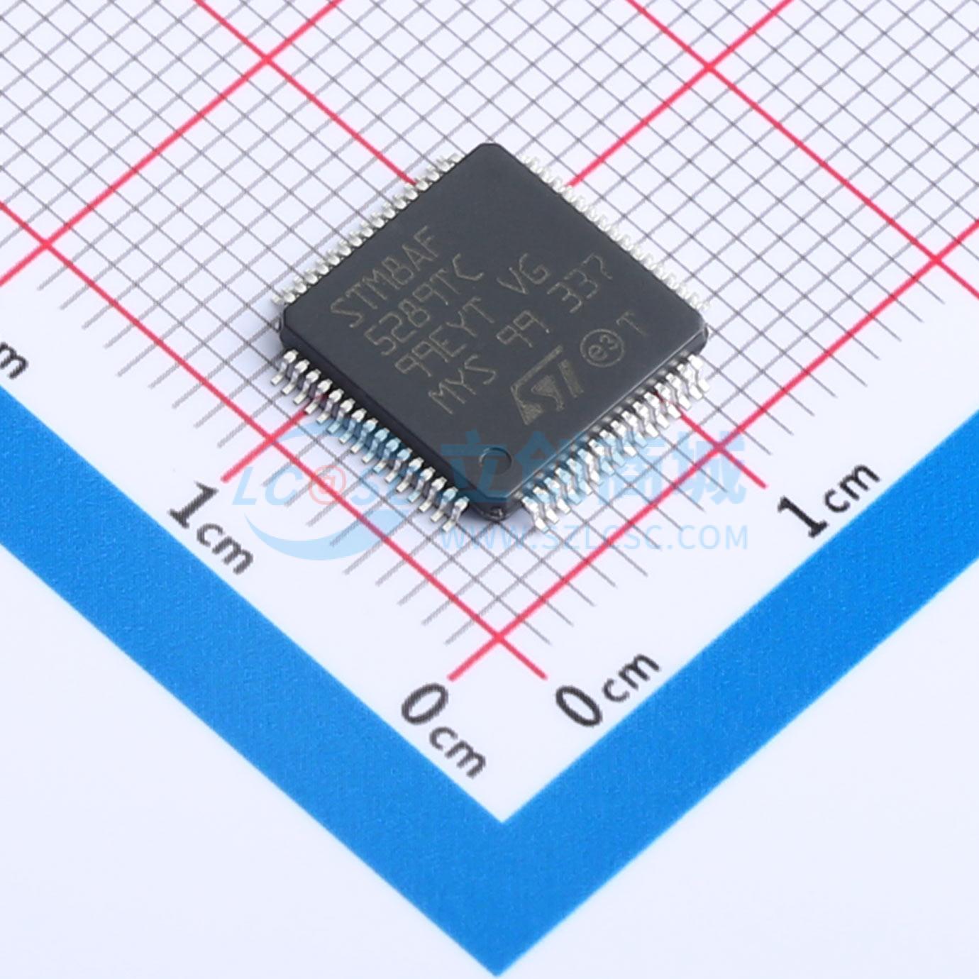 STM8AF5289TCY实物图