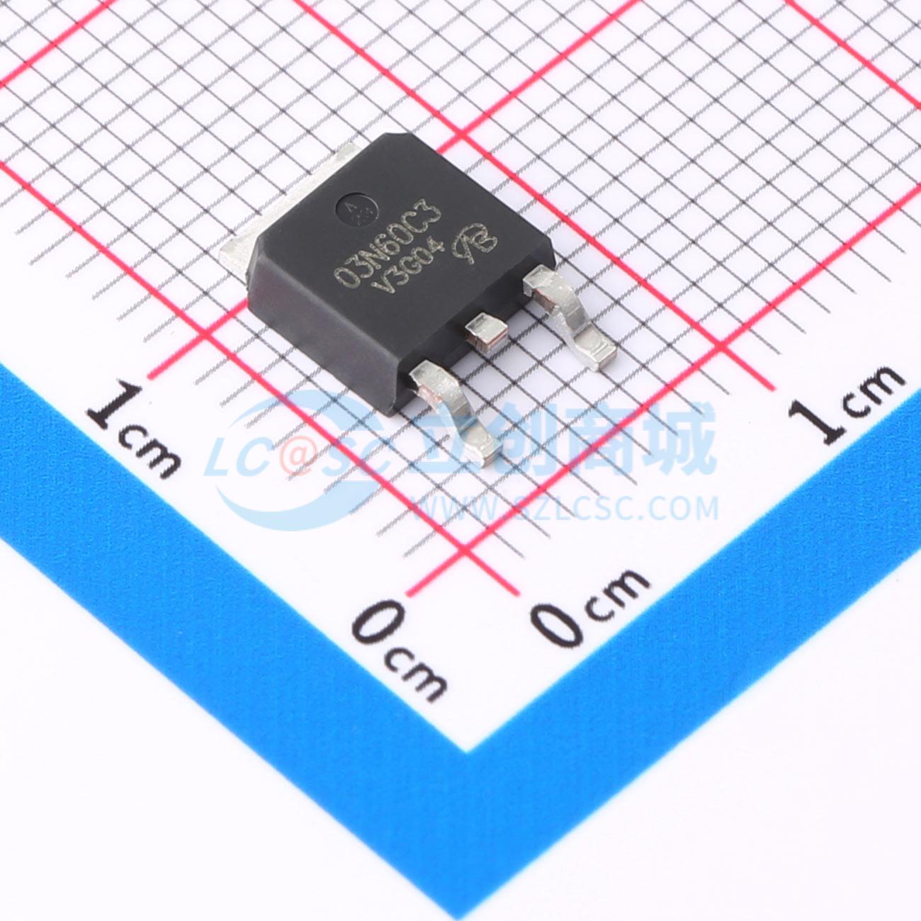 点击查看大图 SPD03N60C3-VB实物图