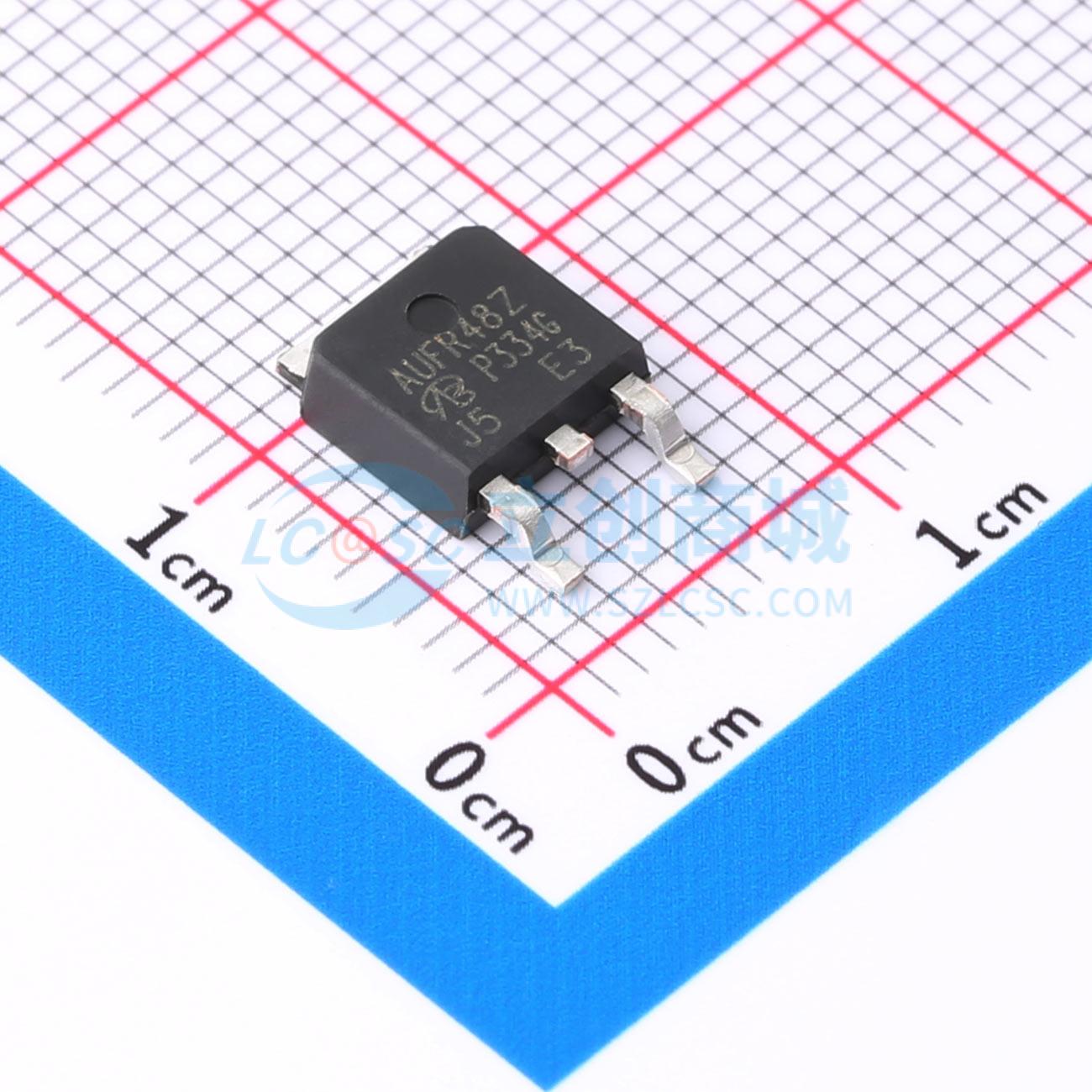 点击查看大图 AUIRFR48ZTR-VB实物图