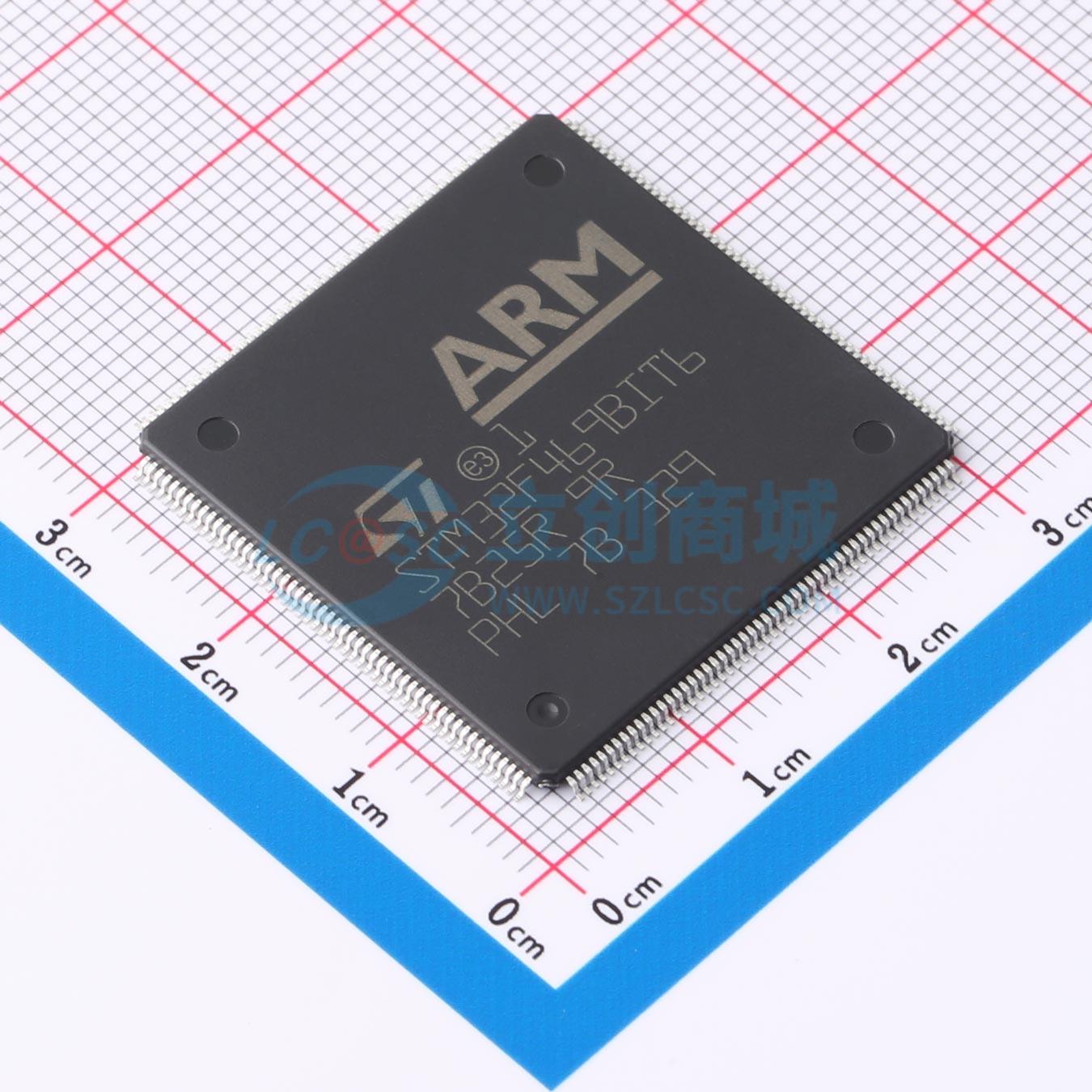 STM32F469BIT6实物图