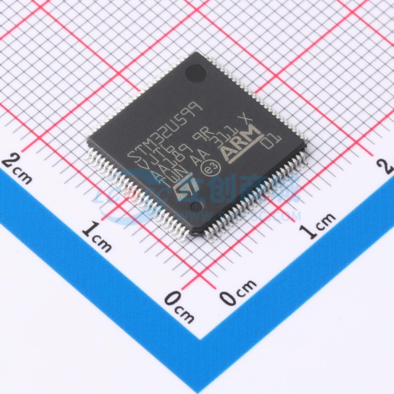 STM32U599VJT6实物图