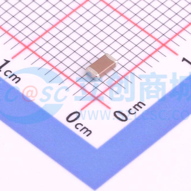 点击查看大图 1206B105K500NT实物图