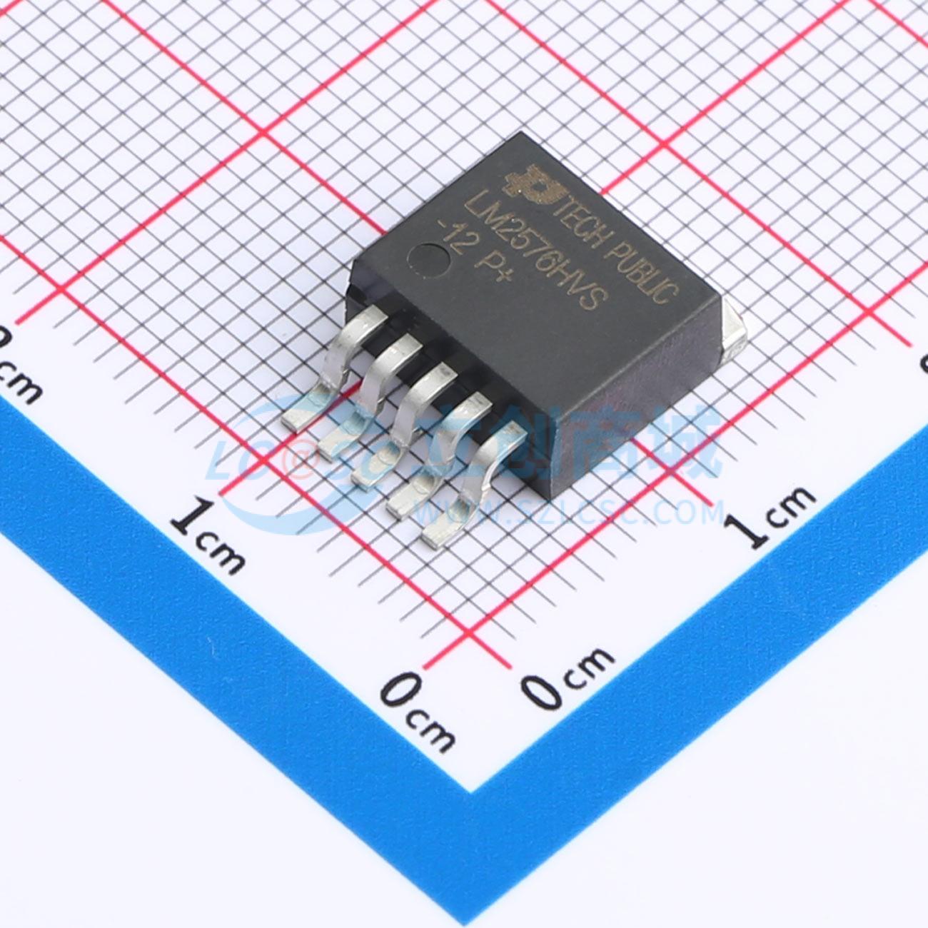 点击查看大图 LM2576HVS-12实物图