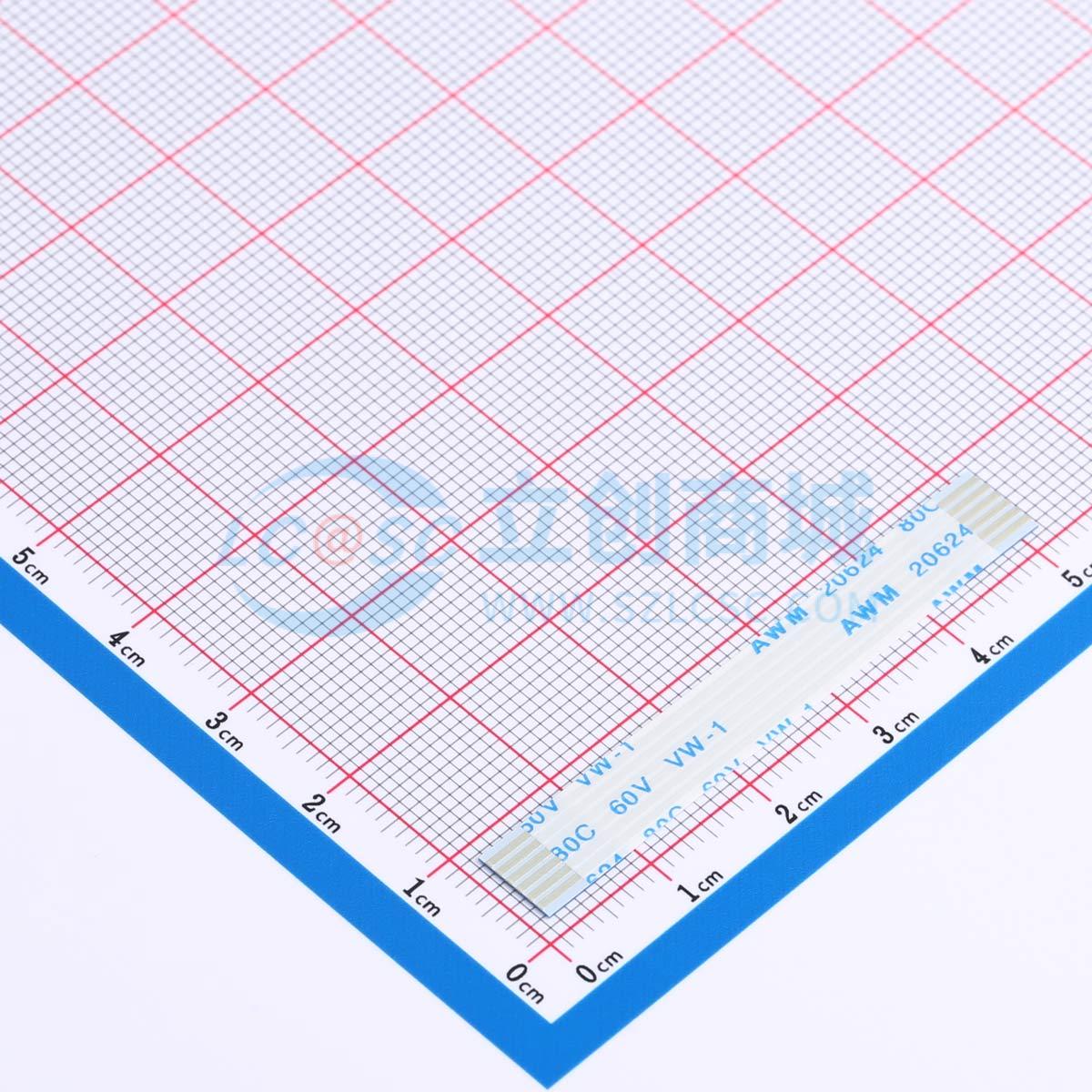 点击查看大图 HX FFC-1.0-6P-50mm实物图