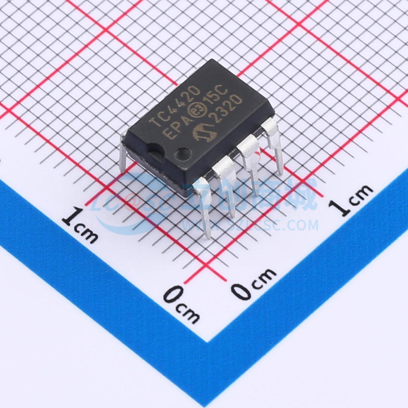 点击查看大图 TC4420EPA实物图