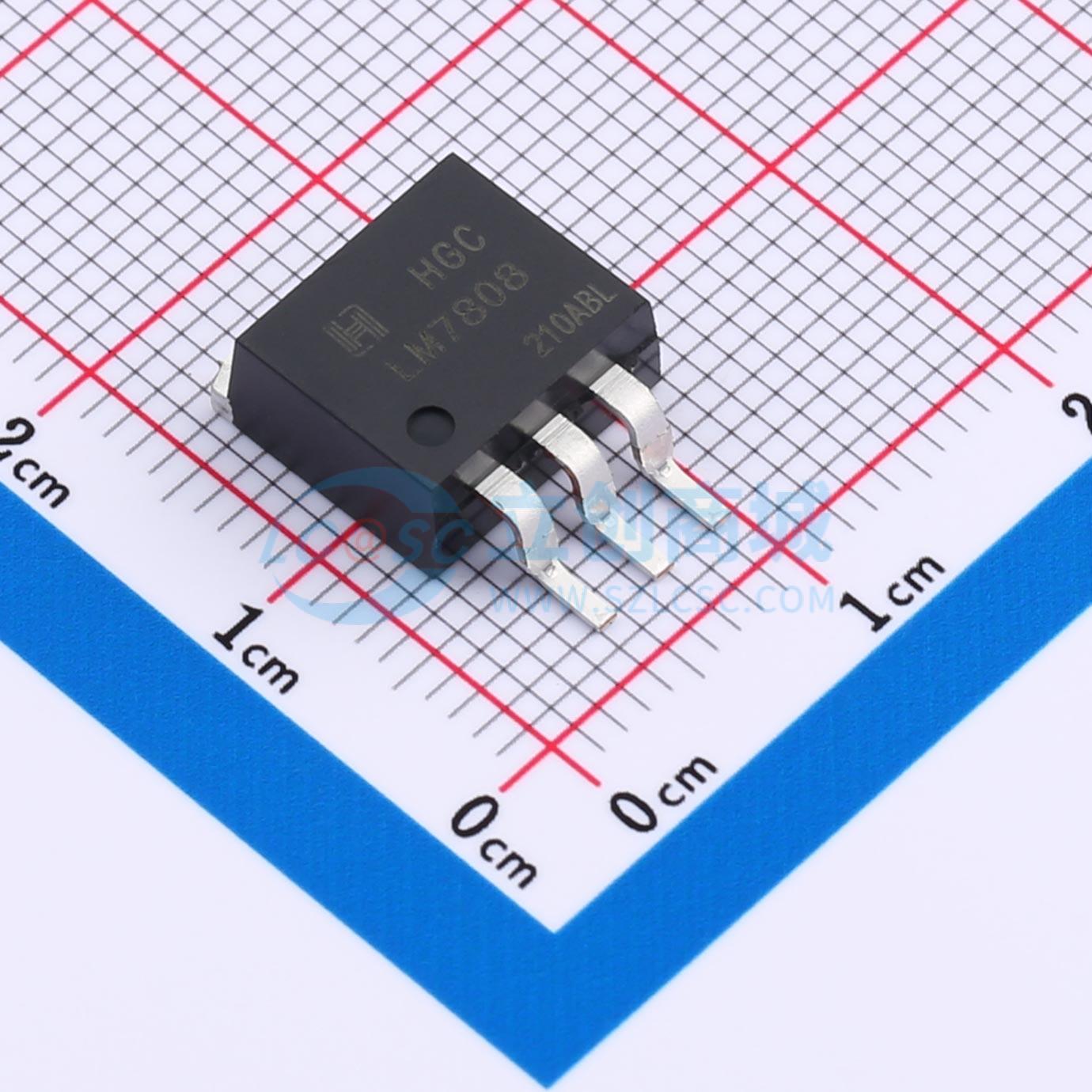 点击查看大图 LM7808SRG实物图