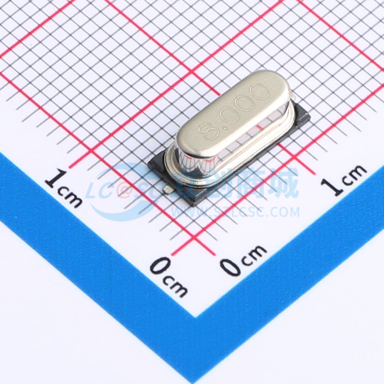 点击查看大图 49SMD8M20PF20PPM实物图