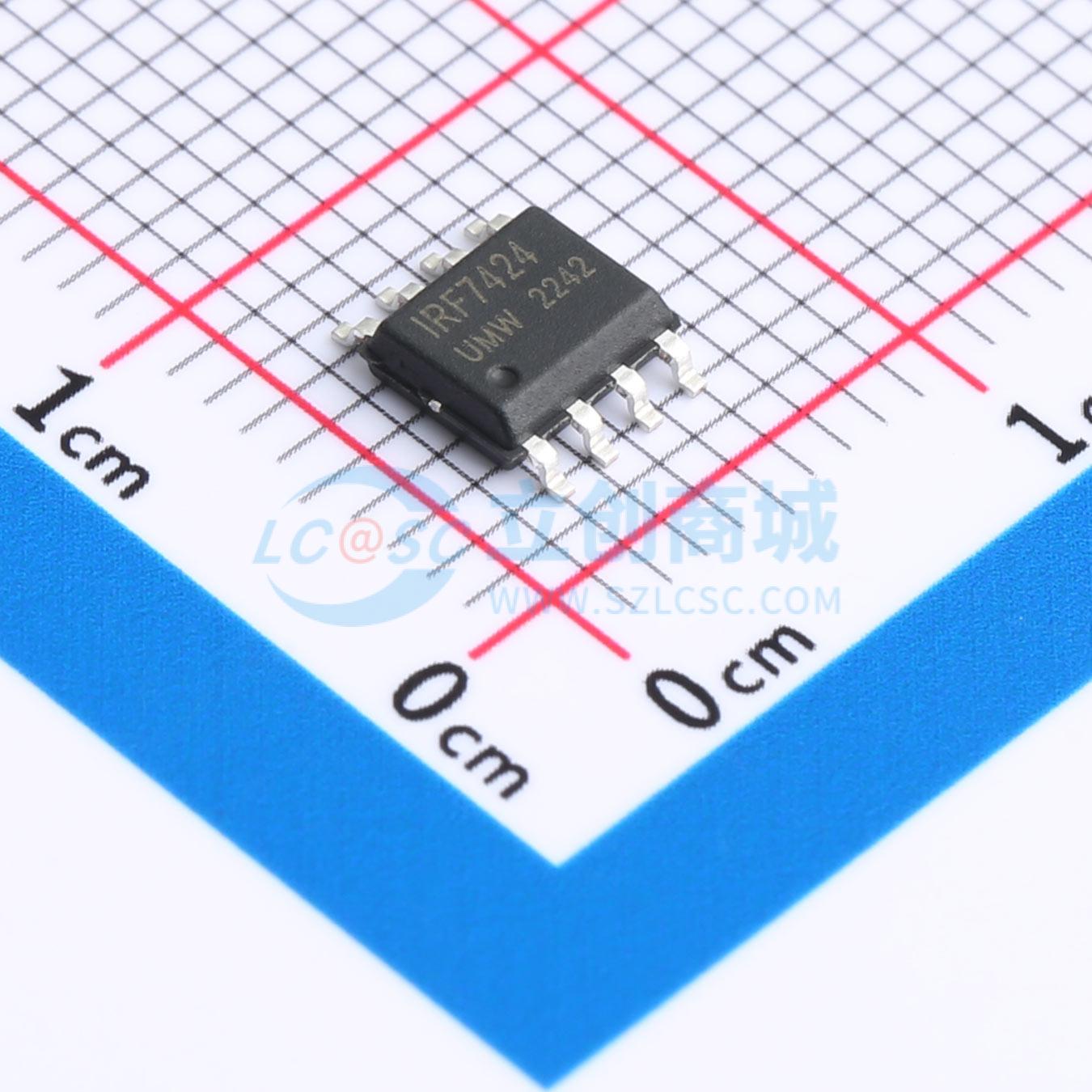 点击查看大图 IRF7424TR(UMW)实物图