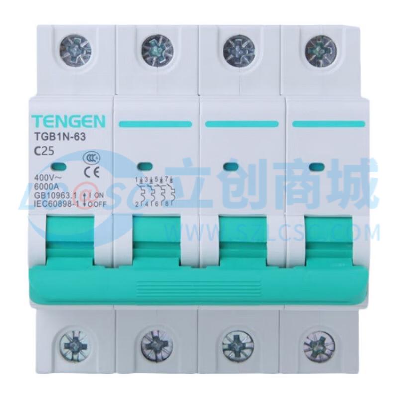 TGB1N-63 4P C25实物图