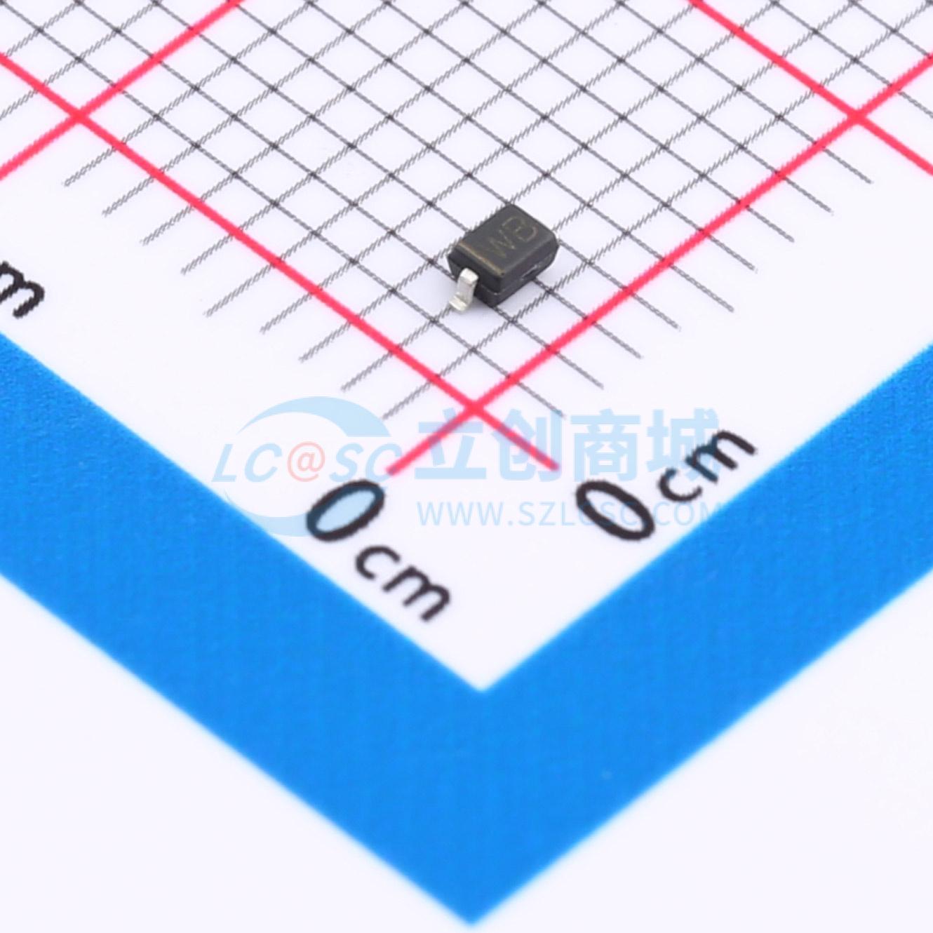点击查看大图 BZT52C6V8S实物图