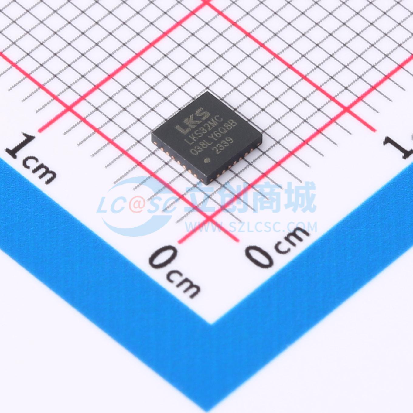 点击查看大图 LKS32MC038LY6Q8B实物图