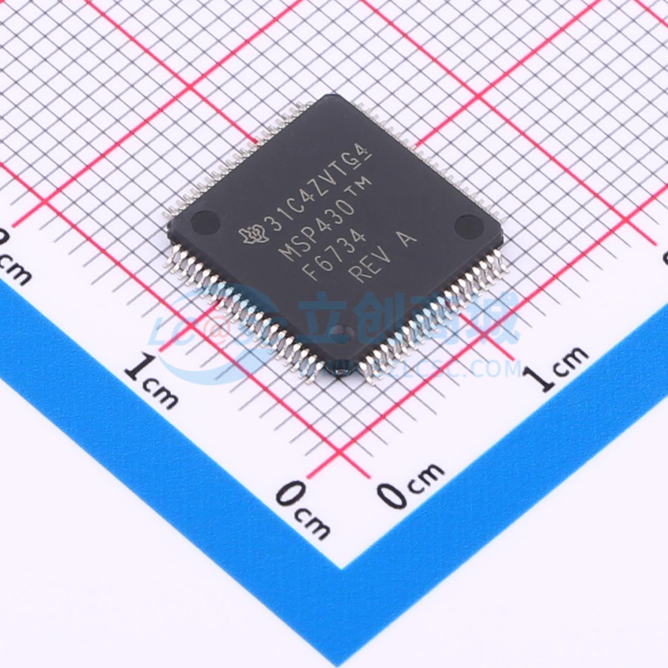 MSP430F6734IPNR实物图