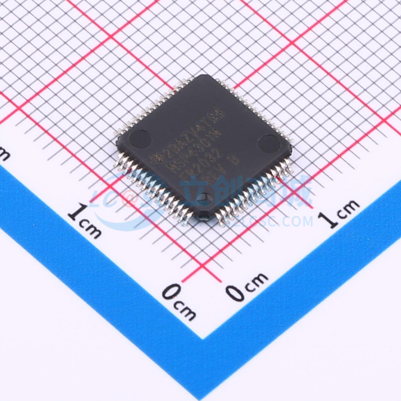 点击查看大图 MSP430FR2032IPMR实物图