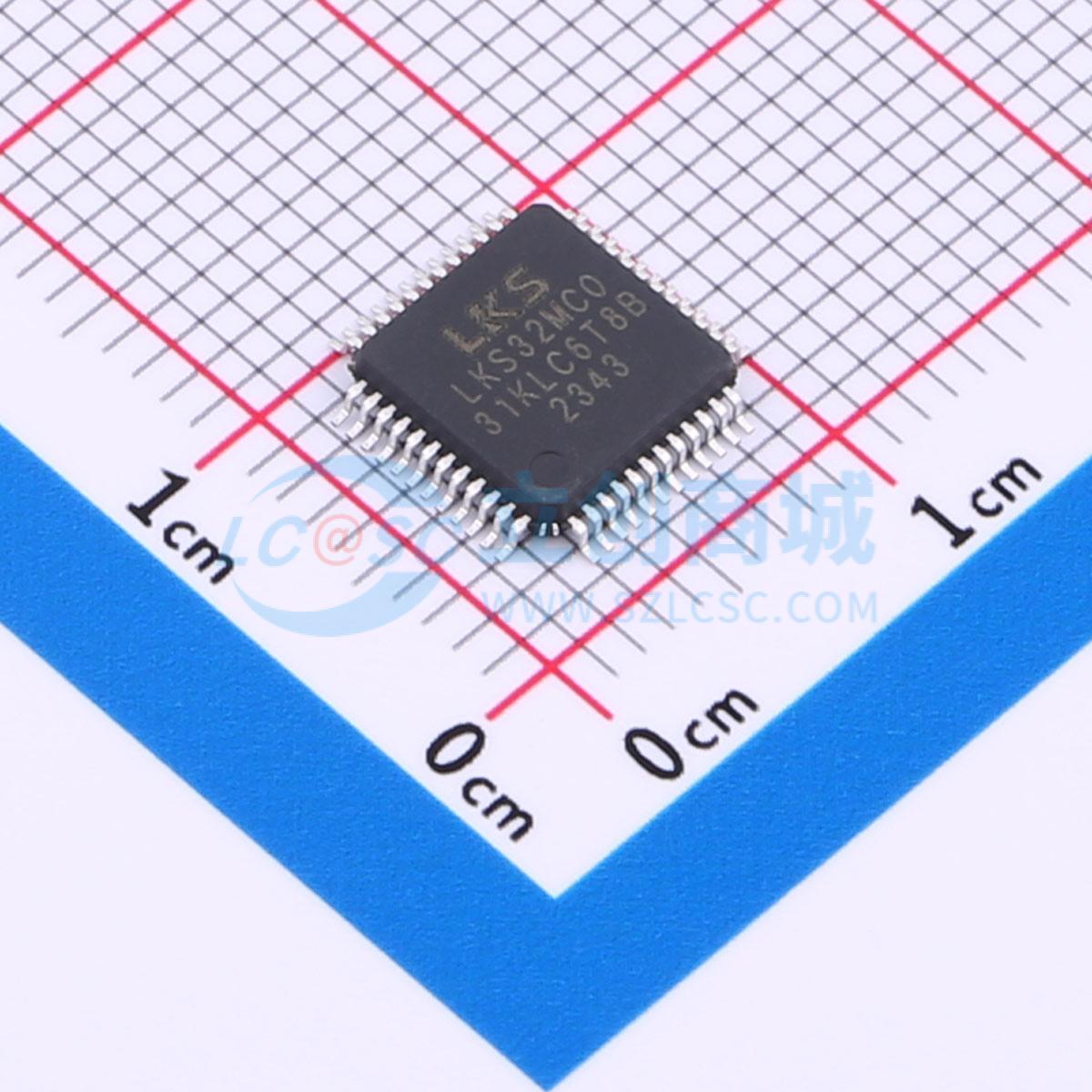 点击查看大图 LKS32MC031KLC6T8B实物图