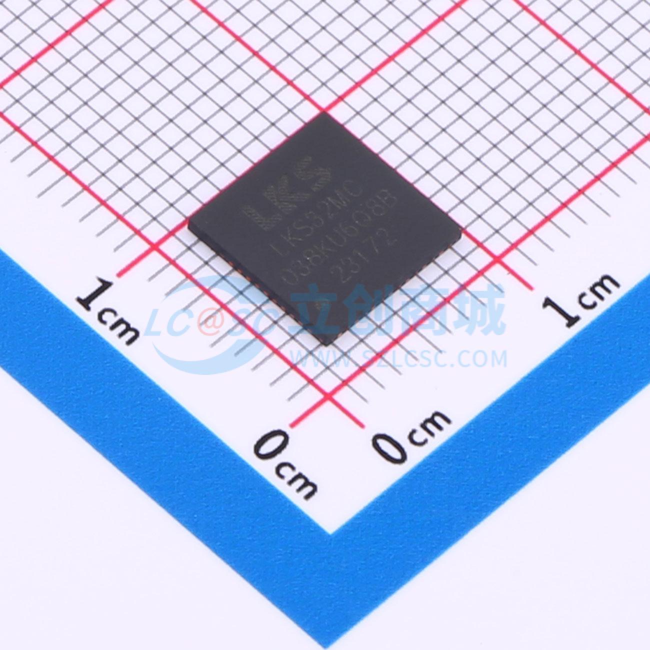 点击查看大图 LKS32MC038KU6Q8B实物图