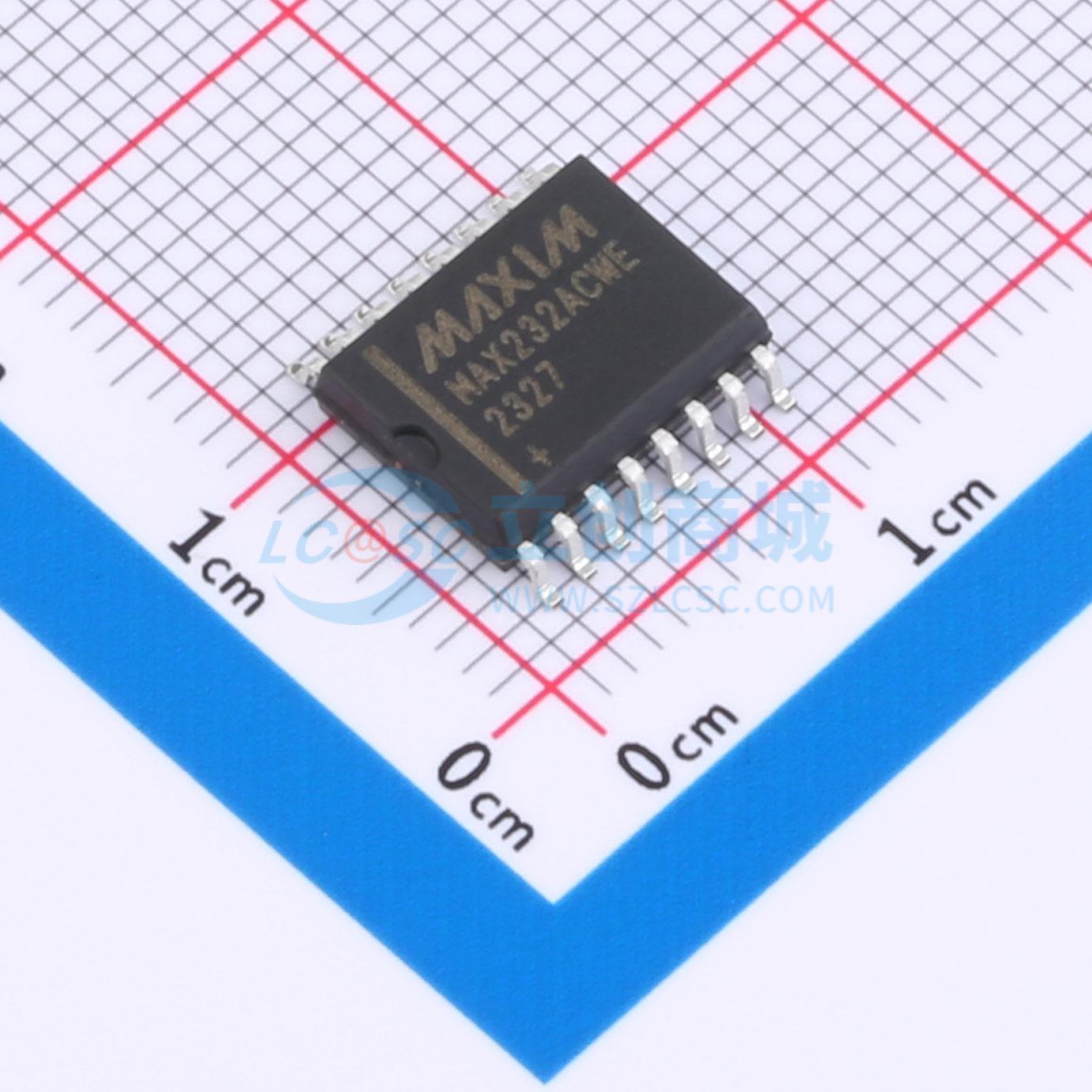 点击查看大图 MAX232ACWE+实物图