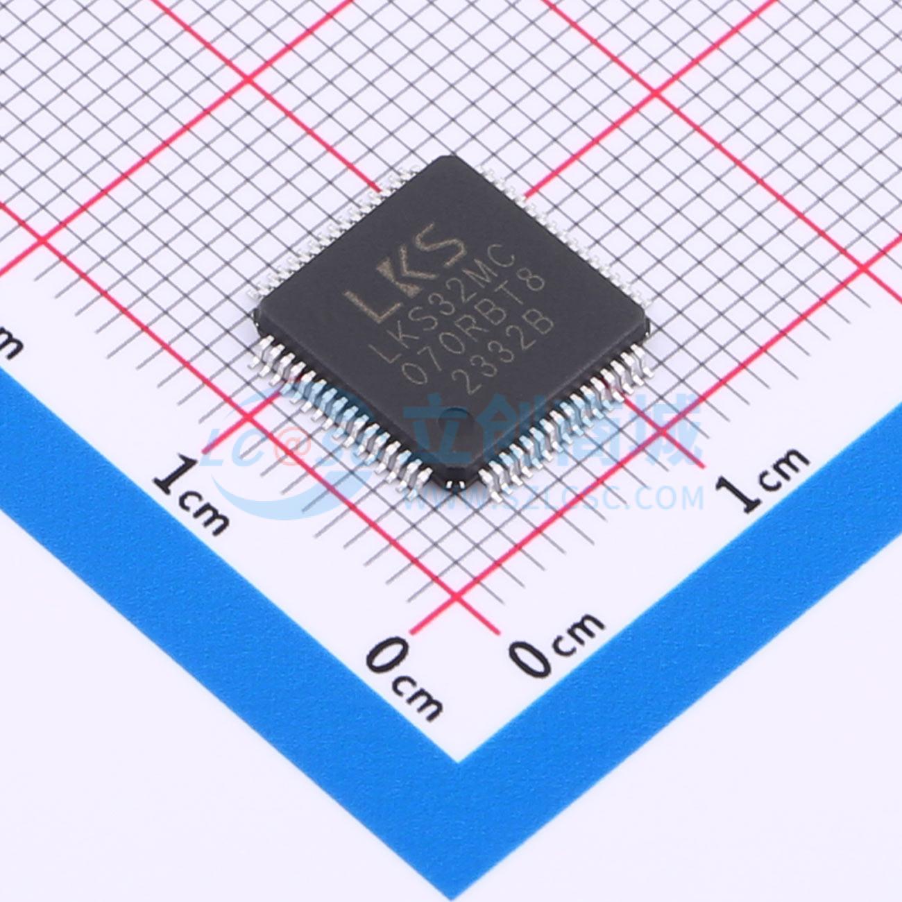 点击查看大图 LKS32MC070RBT8实物图
