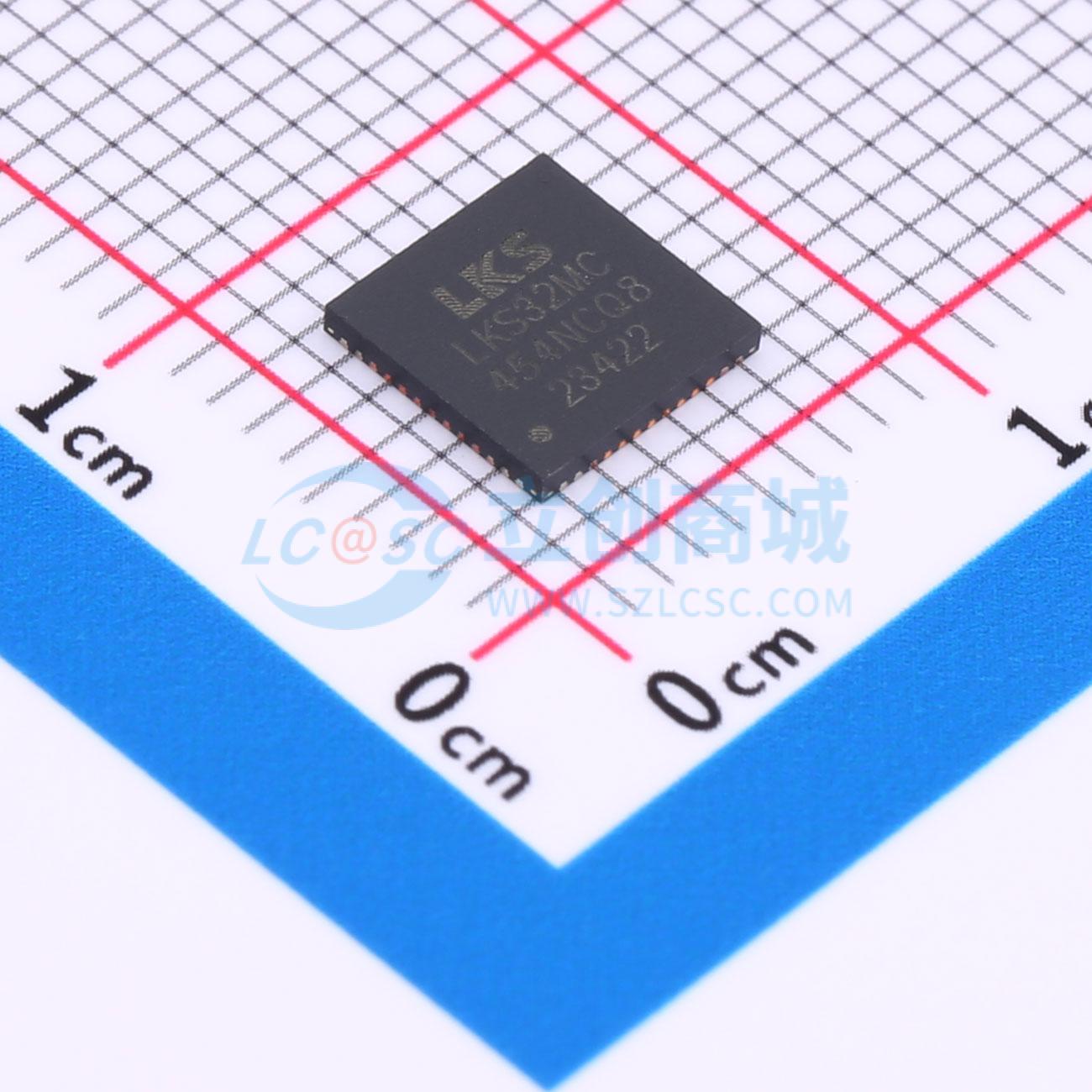 点击查看大图 LKS32MC454NCQ8实物图