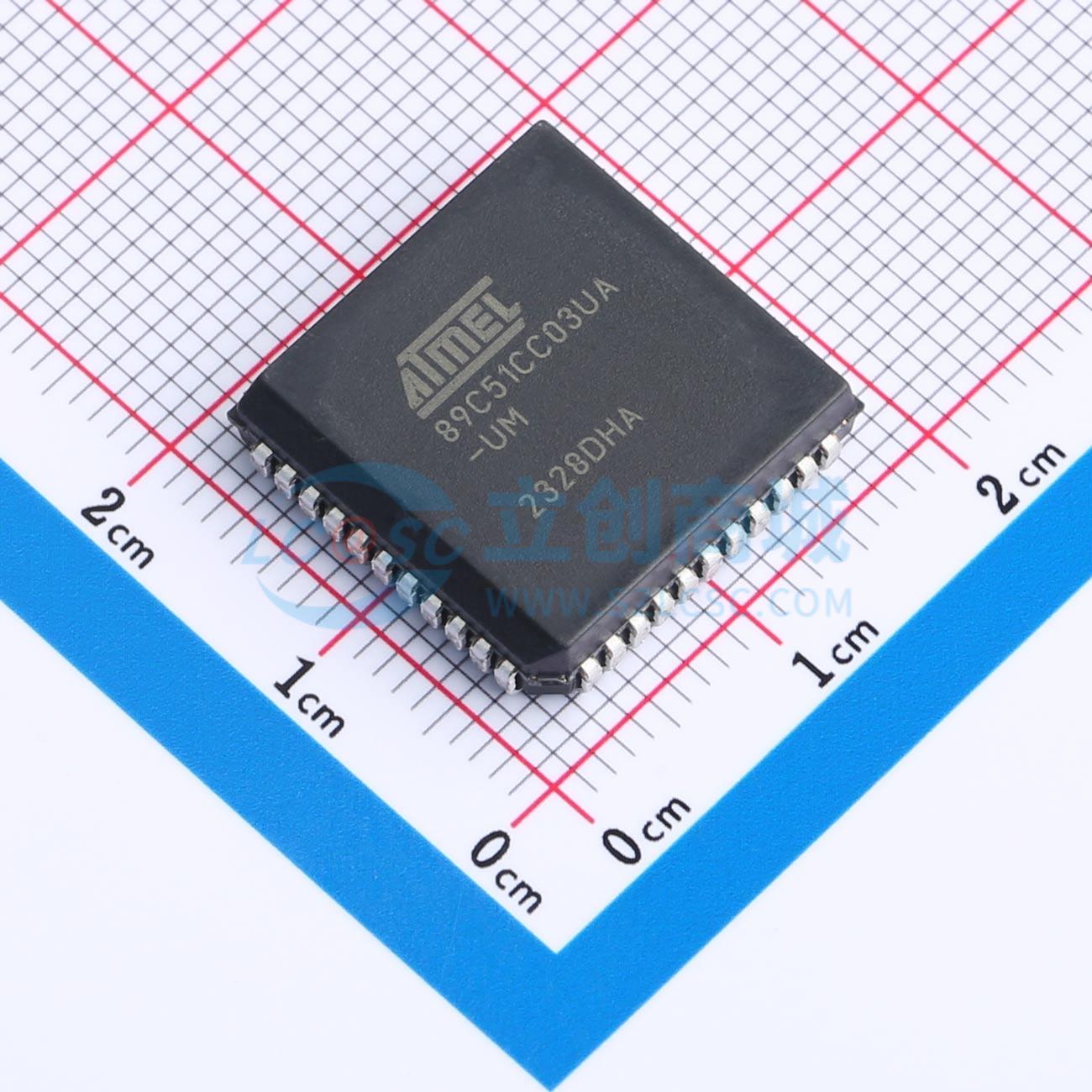 点击查看大图 AT89C51CC03UA-SLSUM实物图