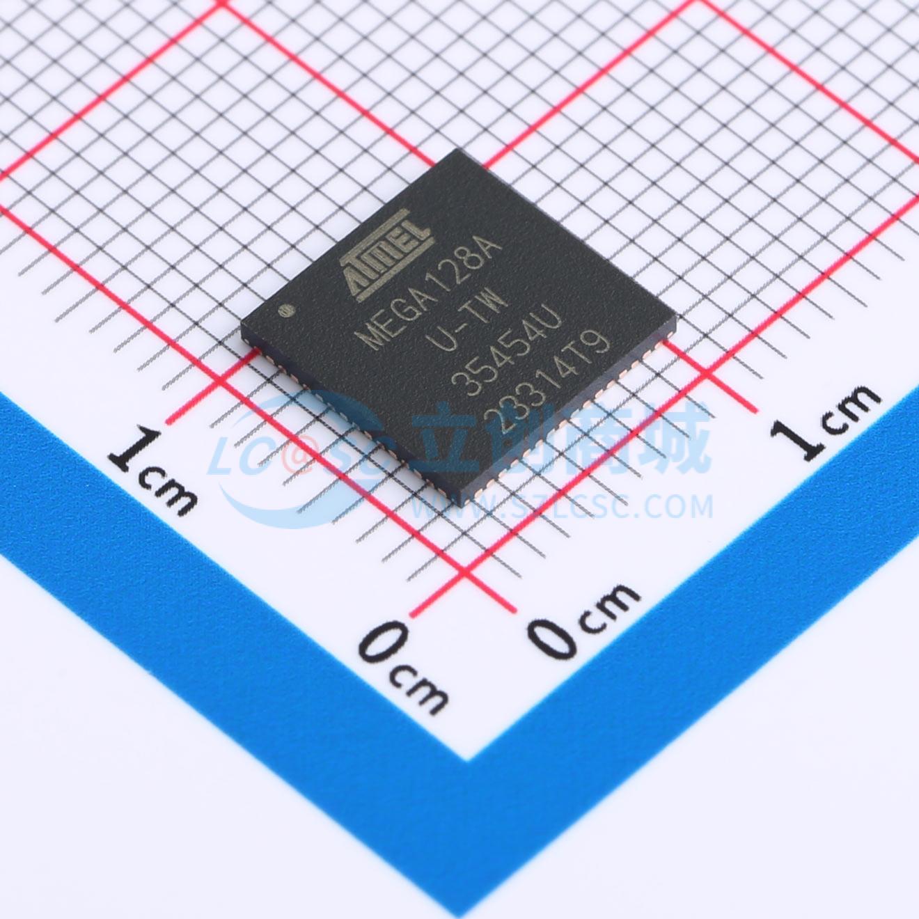 点击查看大图 ATMEGA128A-MUR实物图