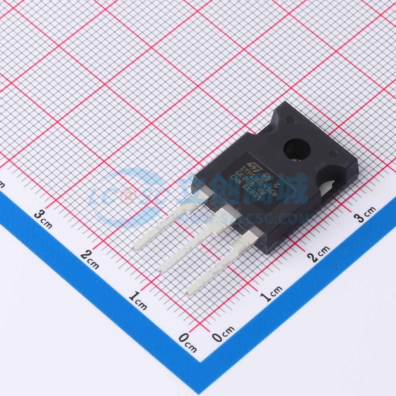 STPS30L45CW实物图