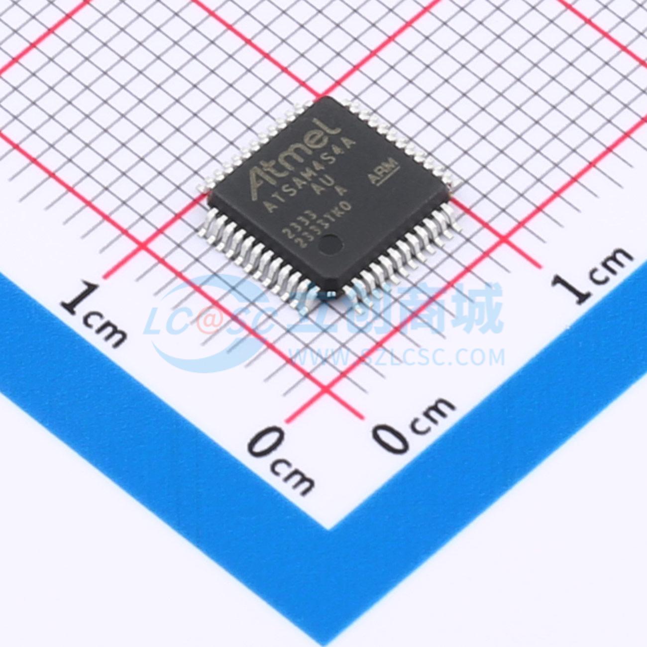 点击查看大图 ATSAM4S4AA-AU实物图