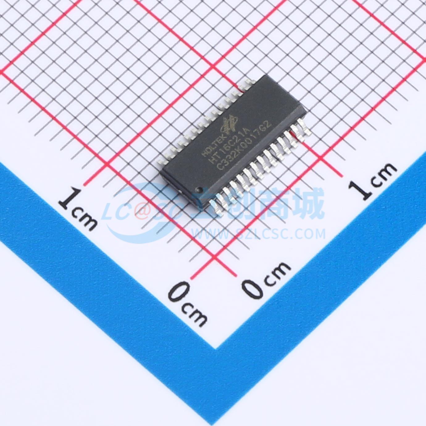 点击查看大图 HT16C21A-28SSOP实物图