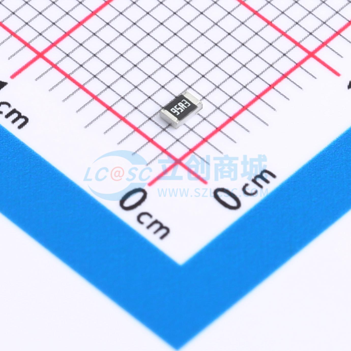 点击查看大图 FRC0805F95R3TS实物图