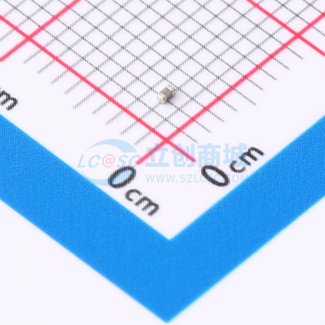 点击查看大图 TCC0402COG150F500AT实物图