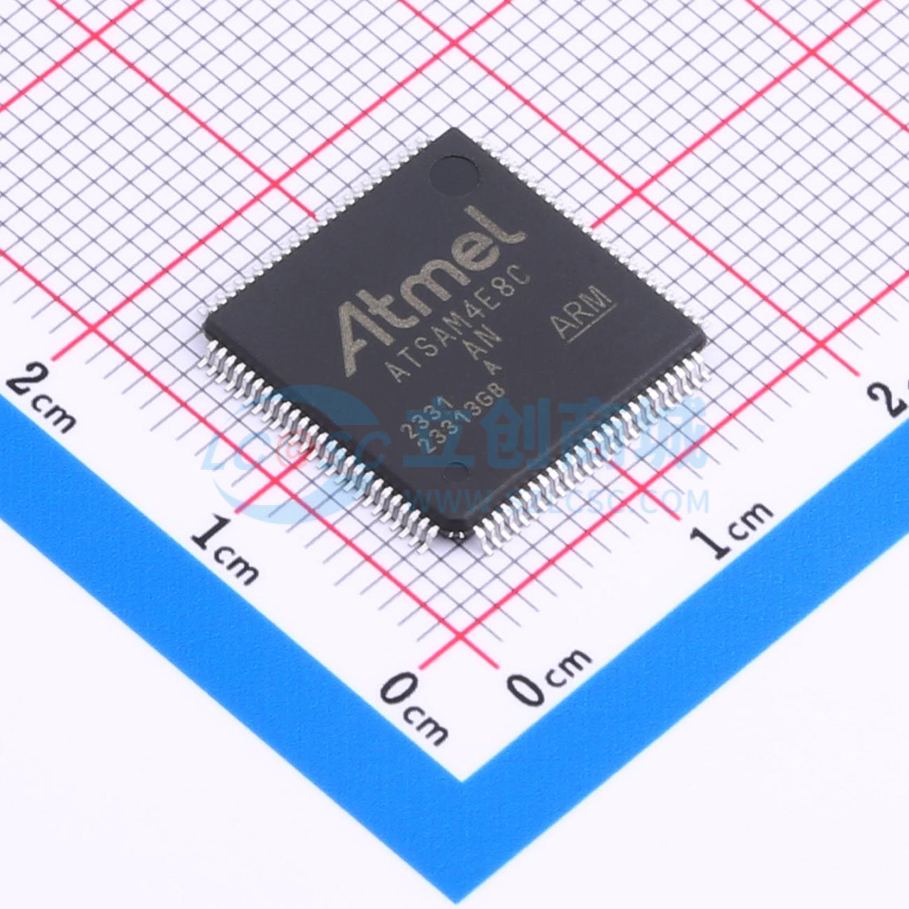 点击查看大图 ATSAM4E8CA-AN实物图