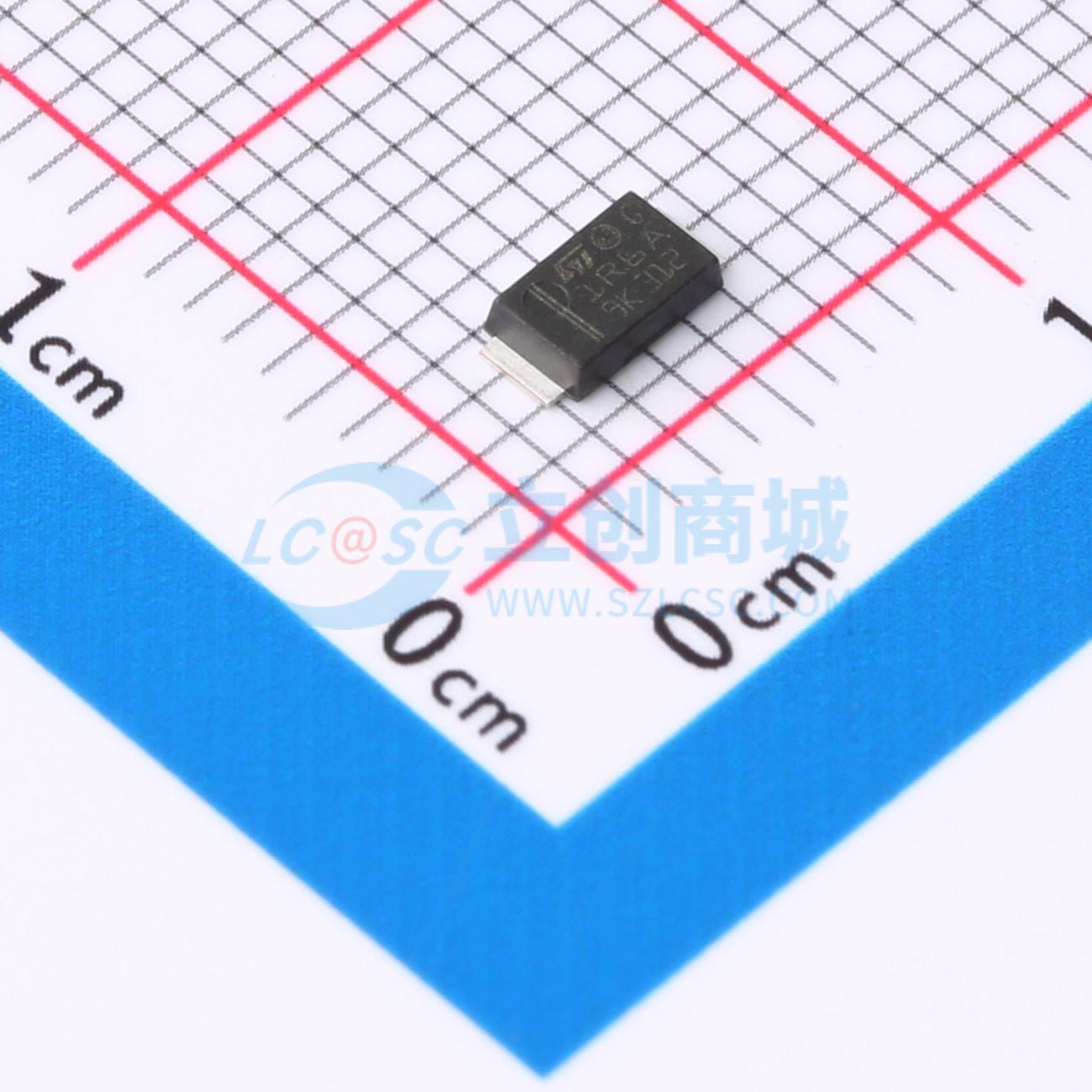 点击查看大图 STTH1R06AF实物图