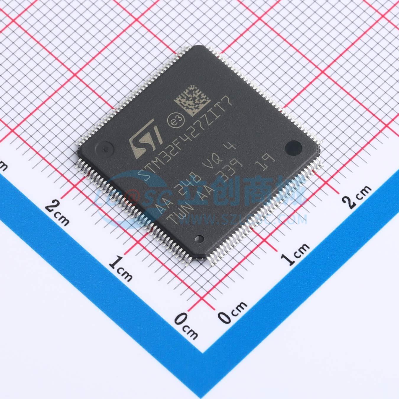 点击查看大图 STM32F427ZIT7实物图