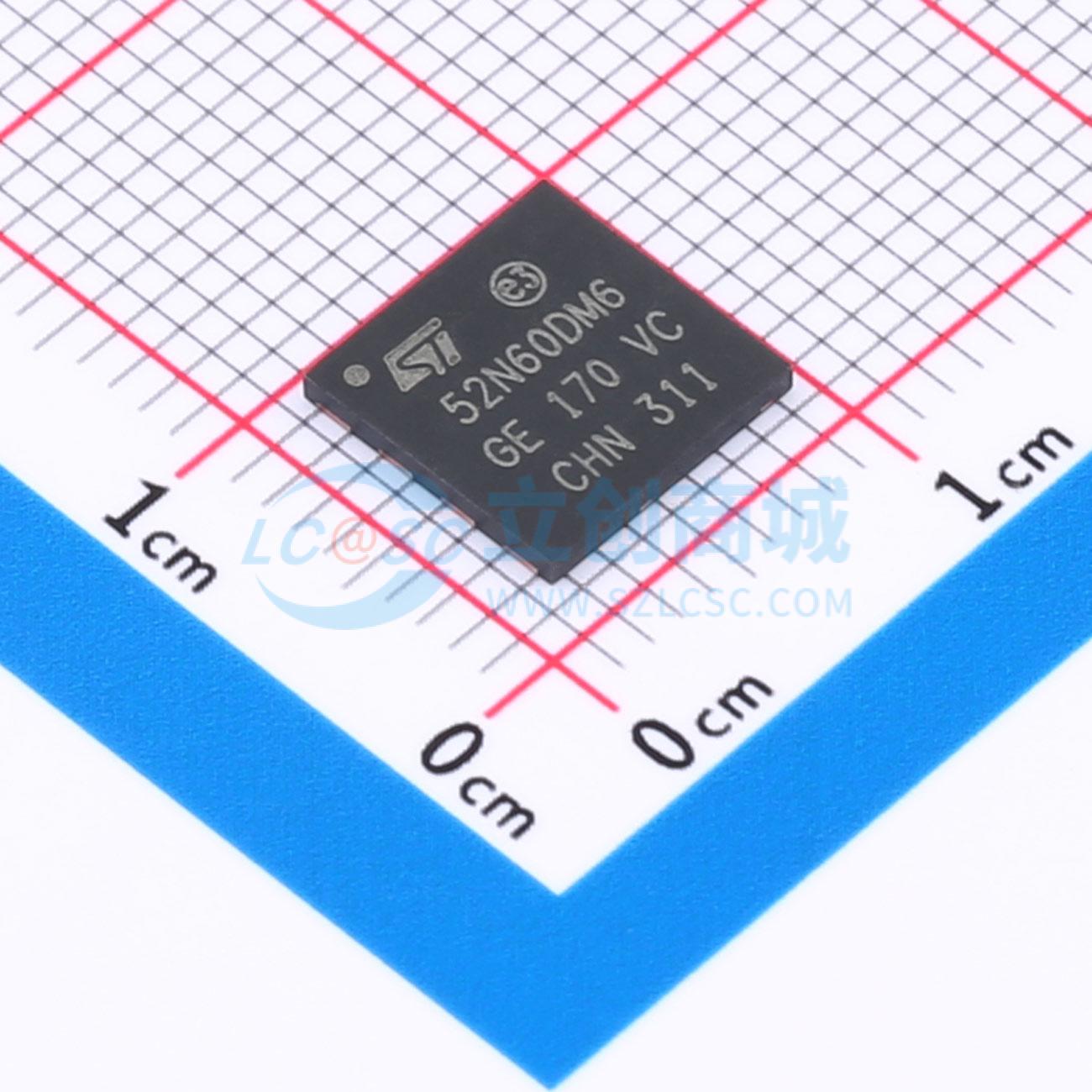 STL52N60DM6实物图