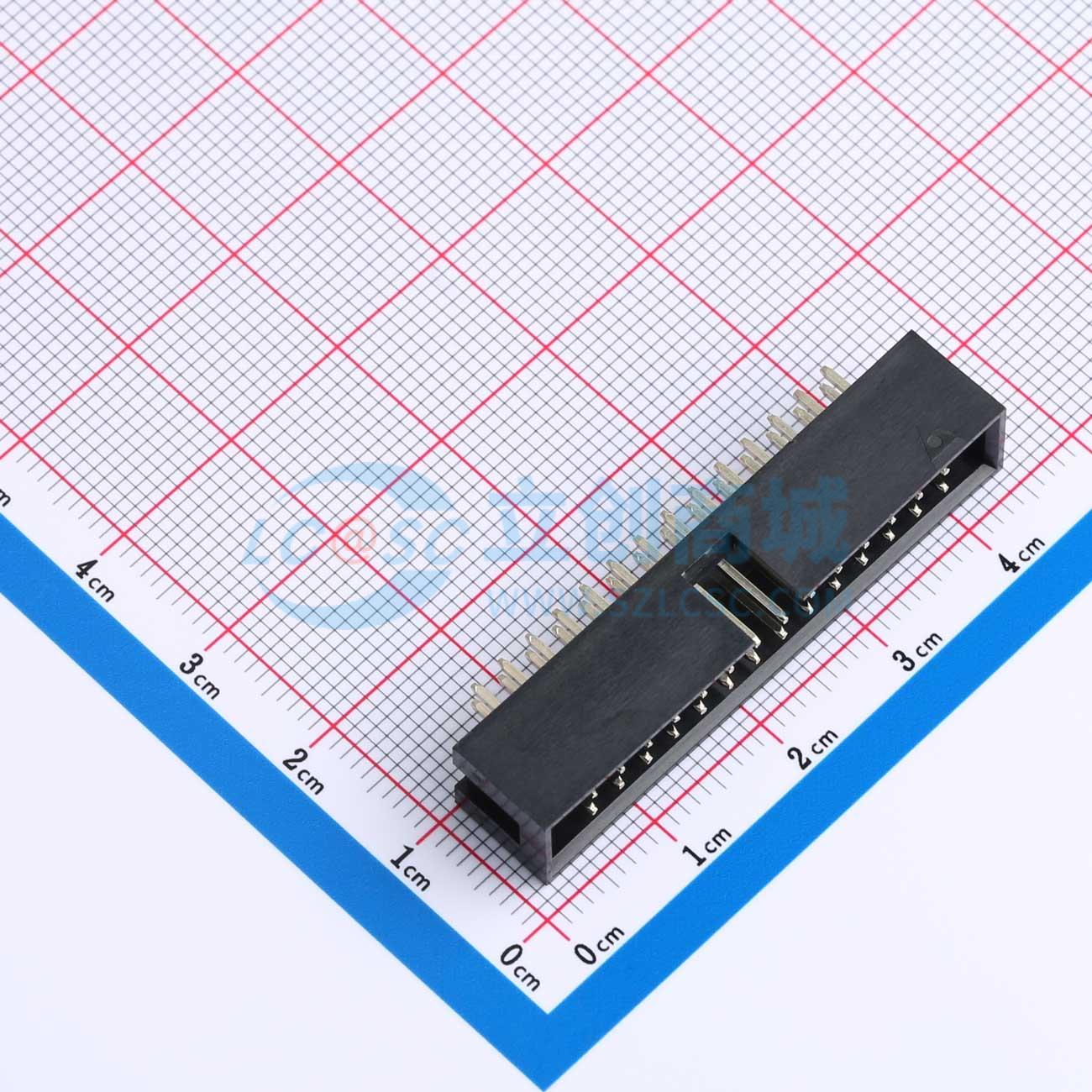 点击查看大图 XDFH-0254-2*14P实物图