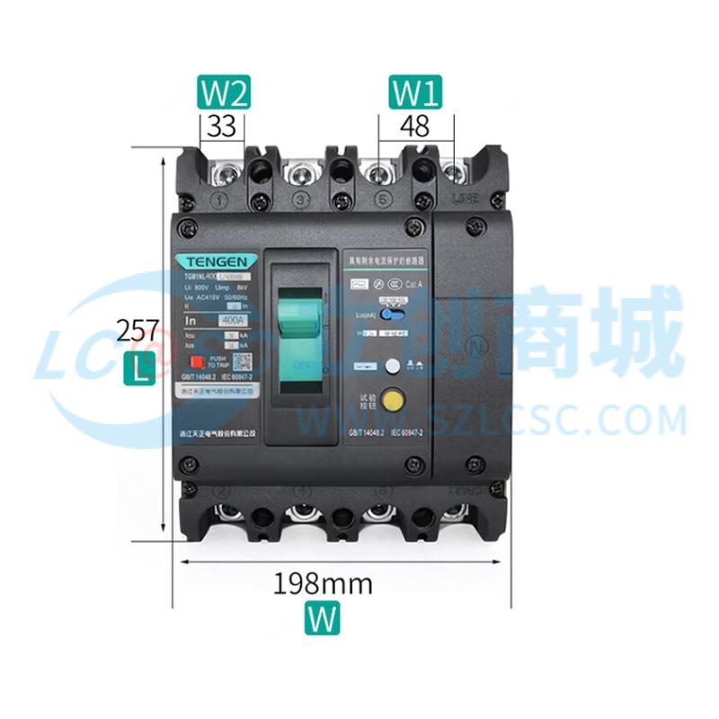 TGM1NL-400L/4300B 400A 100/300/500mA实物图