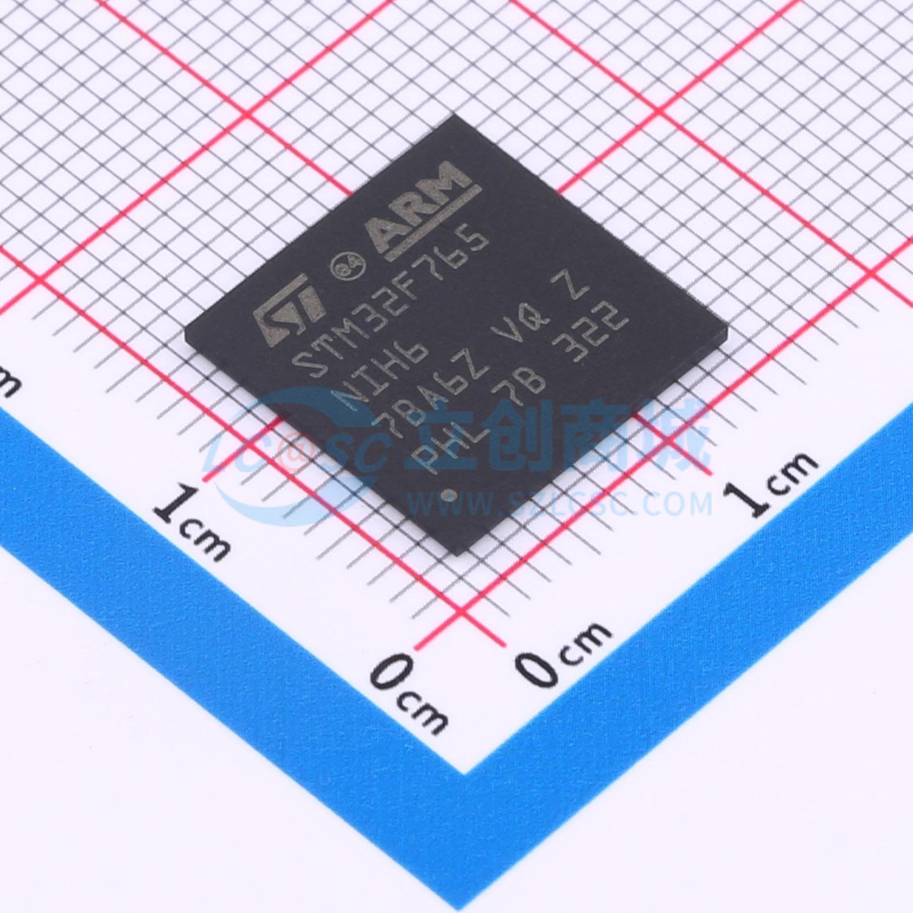 点击查看大图 STM32F765NIH6实物图