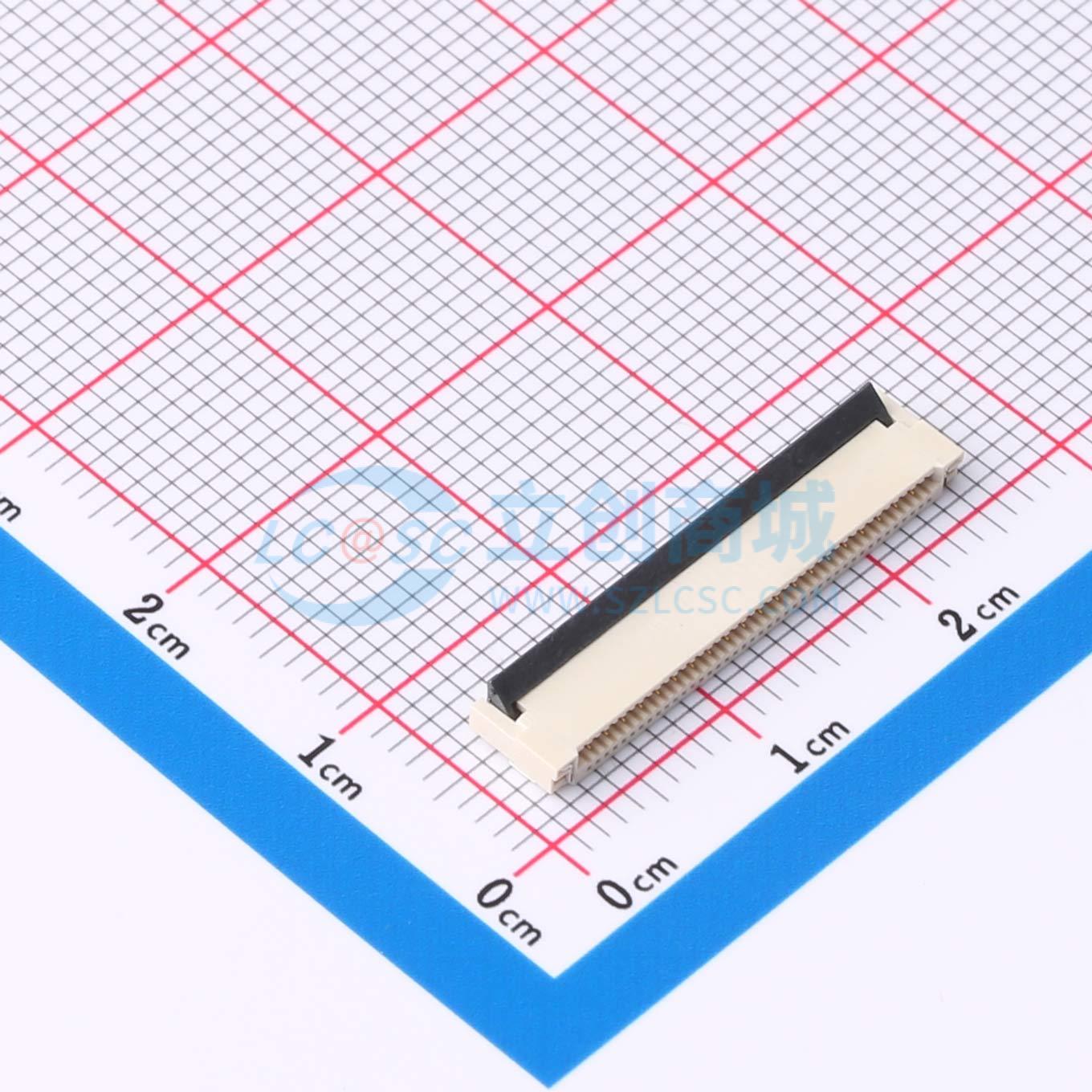 点击查看大图 FPC-1.0HF-20PWAR-H20实物图