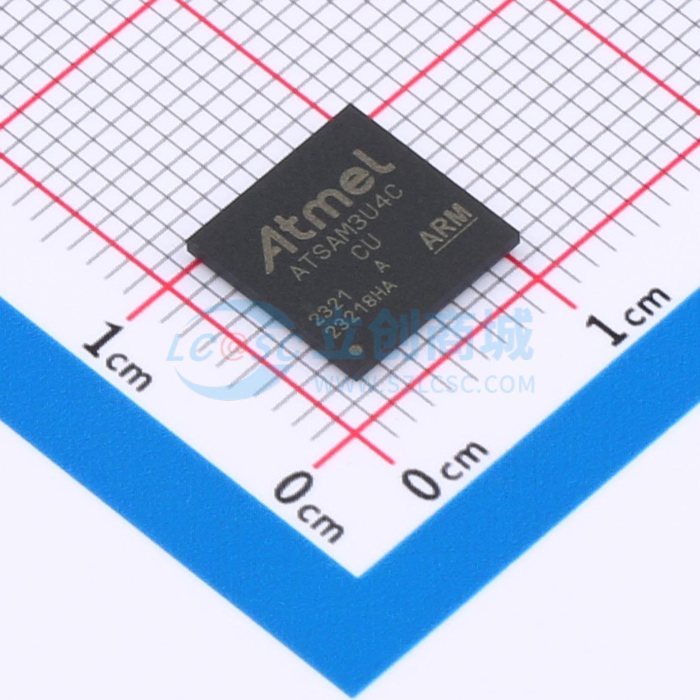 点击查看大图 ATSAM3U4CA-CU实物图