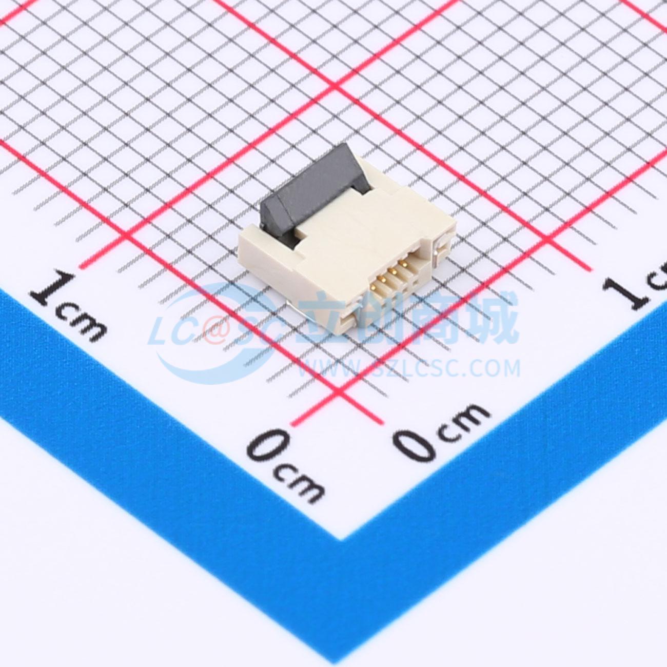 点击查看大图 FPC05-H0.5-4AH2.0实物图