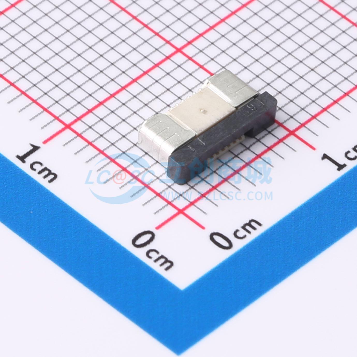 点击查看大图 FPC-0.5AX-6PWCR-H20实物图