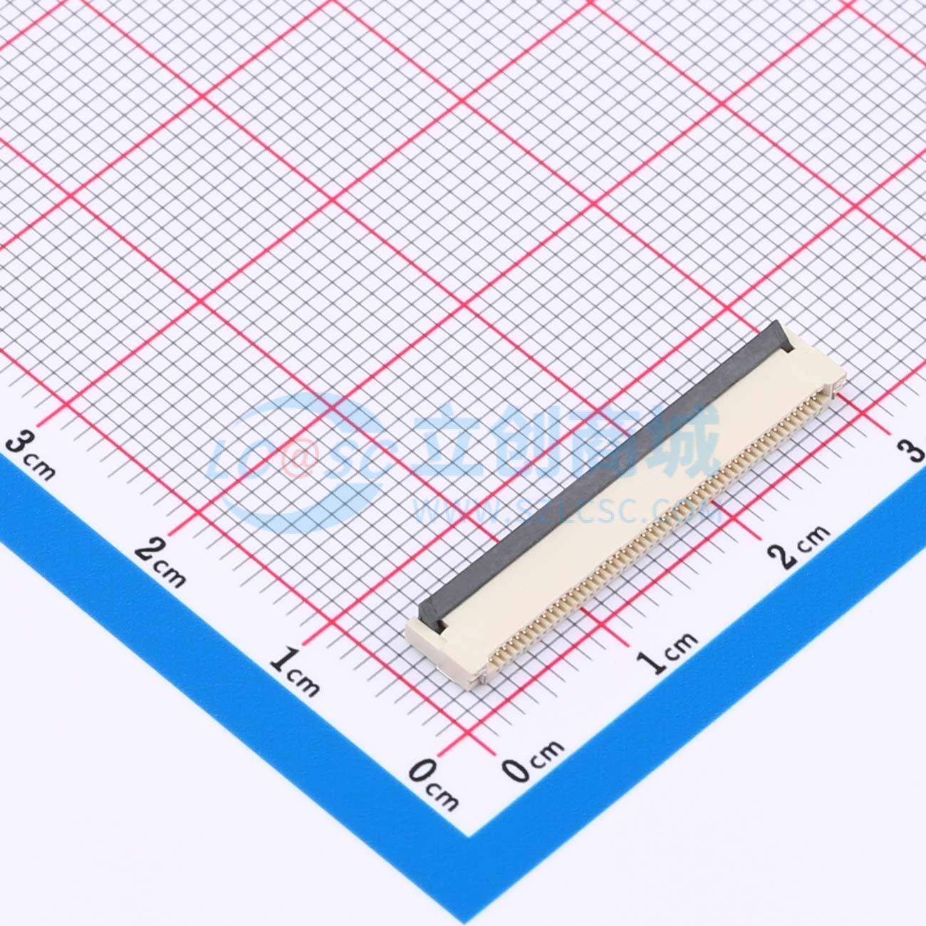点击查看大图 FPC05-H0.5-50AH2.0实物图