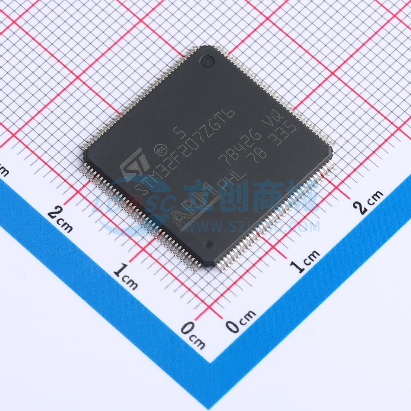 点击查看大图 STM32F207ZGT6TR实物图