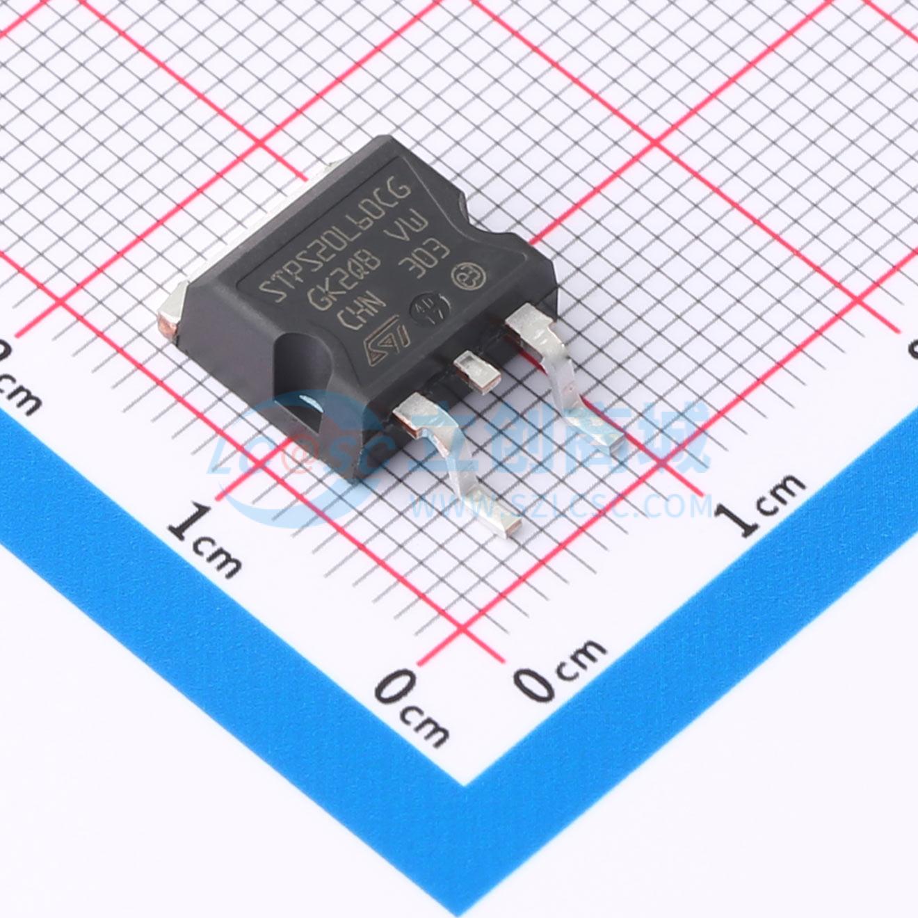 点击查看大图 STPS20L60CG-TR实物图