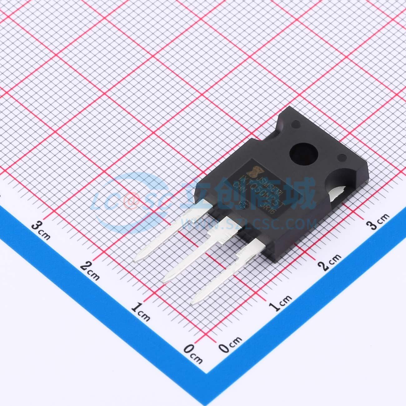 点击查看大图 IXTQ50N25T-JSM实物图