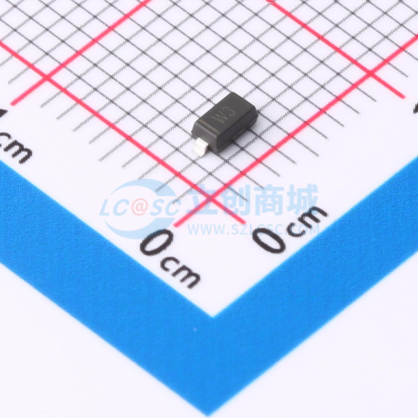 点击查看大图 BZT52C3V3实物图