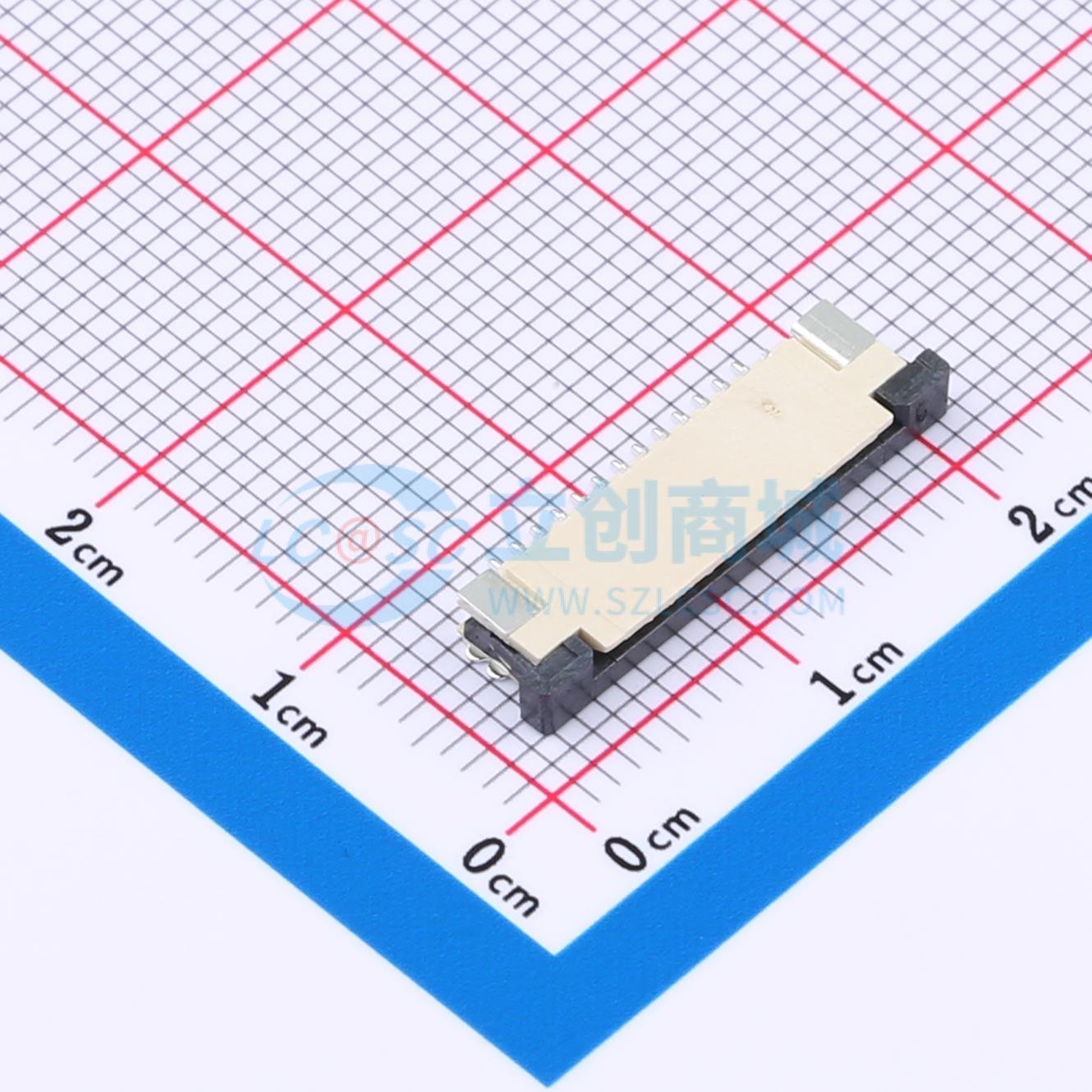 点击查看大图 FPC-1.0AS-13PWCR-H25实物图