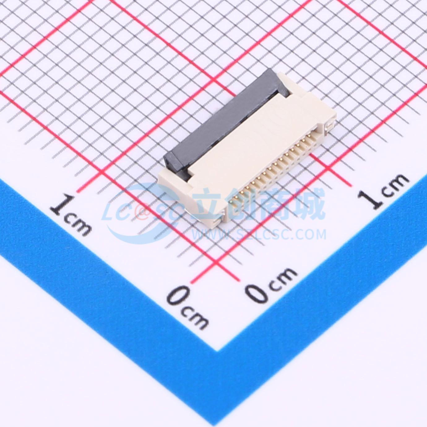 点击查看大图 FPC05-H0.5-15AH2.0实物图